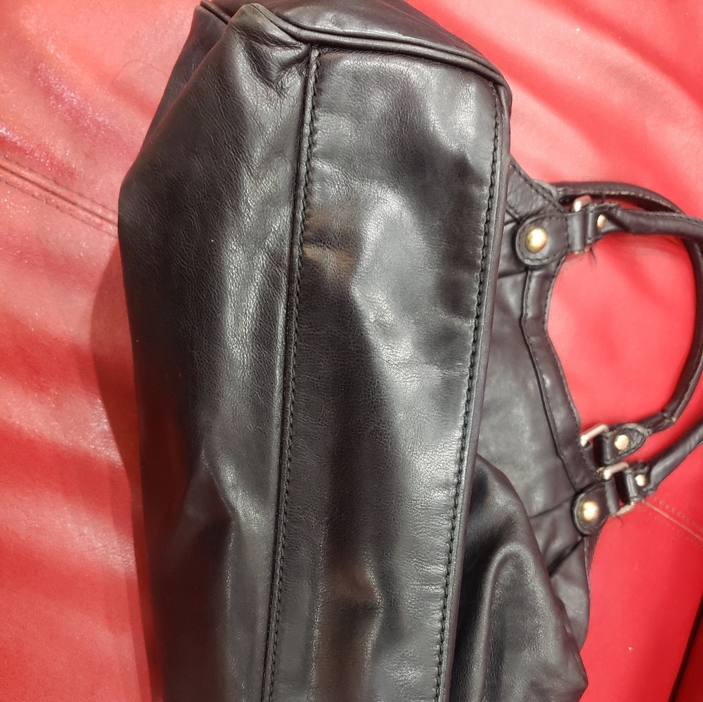 Gucci Top Handle Sukey Pebbled WITHOUT Gg Charm Black Calfskin Leather Shoulder - Picture 14 of 16